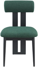 Load image into Gallery viewer, Dario - Boucle Dining Chair With Black Frame (Set of 2)