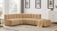 Load image into Gallery viewer, Arc - Velvet 5 Piece Corner Modular Sofa
