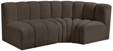 Load image into Gallery viewer, Arc - Boucle Fabric 3 Piece Sofa