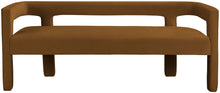 Load image into Gallery viewer, Athena - Velvet Bench - Saddle