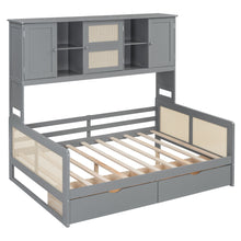Load image into Gallery viewer, Daybed And All In One Cabinet And Shelf