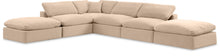 Load image into Gallery viewer, Comfy - 6 Piece Velvet Modular Sectional