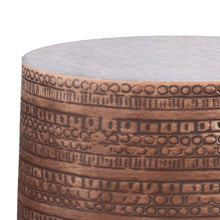 Load image into Gallery viewer, Johnsen - Handcrafted Large Metal Accent Table