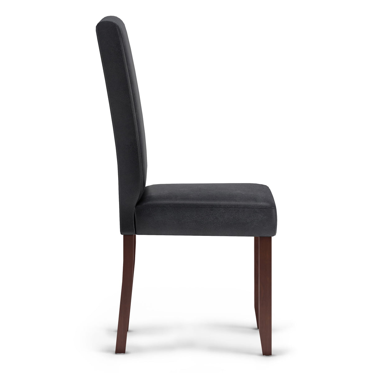 Acadian - Parson Dining Chair (Set of 2) - Distressed Black - Ego Home Furniture