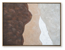 Load image into Gallery viewer, Fanthorne - Wall Art - Tan / Brown / White