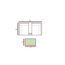 Load image into Gallery viewer, Comfortable Modern Patio Rattan Sectional Set With Cushions