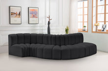 Load image into Gallery viewer, Arc - Faux Leather 5 Piece Modular Sofa