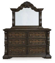 Load image into Gallery viewer, Maylee - Dresser And Mirror - Dark Brown