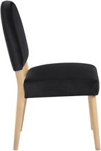 Load image into Gallery viewer, Varinelle - Velvet Dining Chair (Set of 2) - Natural Frame