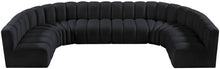 Load image into Gallery viewer, Arc - Velvet Modular U-Shaped Sectional
