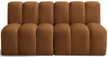 Load image into Gallery viewer, Arc - Velvet 2 Pieces Modular Sofa - Saddle