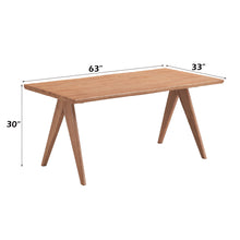 Load image into Gallery viewer, Velentina - Rattan Dining Table - Natural