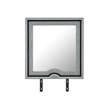 Load image into Gallery viewer, Isaiah - Mirror With Upholstered Frame And LED Lighting