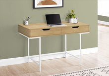Load image into Gallery viewer, Computer Desk For Home Office, Storage Drawers, Marble Look Contemporary & Modern