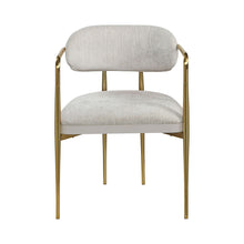 Load image into Gallery viewer, Zayn - Arm Chair (Set of 2) - Beige / Gold