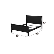 Load image into Gallery viewer, Louis Philippe - Sleigh Style Bed