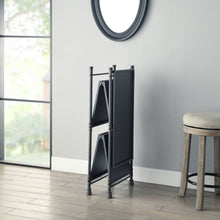 Load image into Gallery viewer, Cordelia - Hand-Brushed Console Table - Black / Bronze