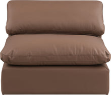 Load image into Gallery viewer, Comfy - Faux Leather Armless Chair