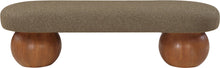 Load image into Gallery viewer, Bowie - Bench - Dark Brown Legs