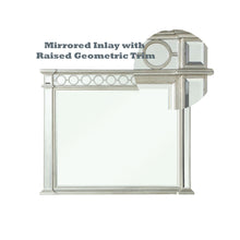 Load image into Gallery viewer, Varian - Mirrored Designed Mirror - Silver