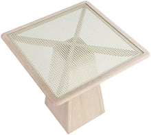 Load image into Gallery viewer, Atrium - Glass Top And Wood Base Dining Table