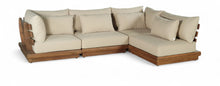 Load image into Gallery viewer, Mirella - 4 Piece Water Resistant Fabric Outdoor Patio Modular Sectional