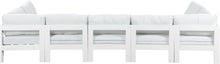 Load image into Gallery viewer, Nizuc - Outdoor Patio 7 Piece Modular Sectional With White Frame