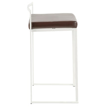 Load image into Gallery viewer, Fuji - Simple Elegance, Contemporary Stackable Counter Stool