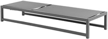 Load image into Gallery viewer, Maldives - Water Resistant Outdoor Patio Adjustable Sun Chaise Lounge Chair With Gray Base
