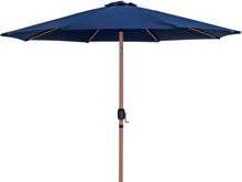 Load image into Gallery viewer, Fiji - Aluminum Patio Umbrella With Square Black And Teak Base