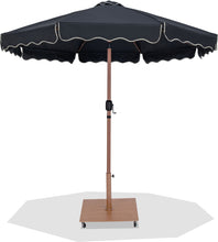 Load image into Gallery viewer, Amalfi - Aluminum Patio Umbrella - Light Brown Base / Light Brown Pole
