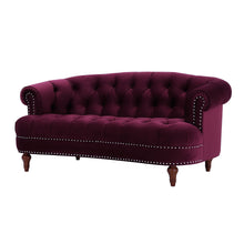 Load image into Gallery viewer, La Rosa - Victorian Chesterfield Loveseat