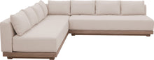 Load image into Gallery viewer, Solace - Olefin Performance Fabric 3 Piece Outdoor Patio Modular Sectional (2 Sofas & Corner Chair)