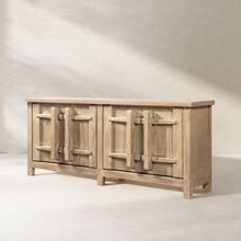 Load image into Gallery viewer, Rowan - 4 Door Sideboard Cabinet - Natural
