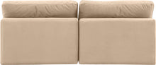 Load image into Gallery viewer, Comfy - Velvet Modular Armless Sofa 2 Seats
