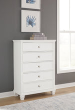 Load image into Gallery viewer, Fortman - Five Drawer Chest - White