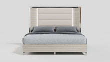 Load image into Gallery viewer, Zambrano - Queen Bed Footboard, Side Rails And Slats - White