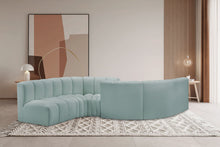 Load image into Gallery viewer, Arc - Faux Leather 6 Piece Modular Sofa