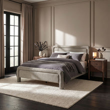 Load image into Gallery viewer, Baylor - Fabric With Interwoven Chenille Upholstered Bed