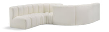 Load image into Gallery viewer, Arc - Faux Leather 6 Piece Modular Sofa