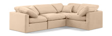 Load image into Gallery viewer, Indulge - Velvet 4 Piece Modular Corner Sectional