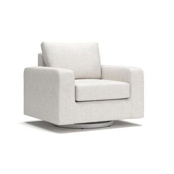 La Jolla Cove - Swivel Glider Chair With Cushion - Beige - Ego Home Furniture