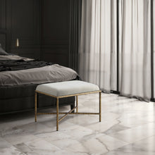 Load image into Gallery viewer, Valley - Bench With Gold Frame