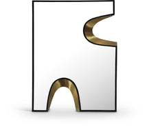 Load image into Gallery viewer, Soleil - Mirror With Gold Accent