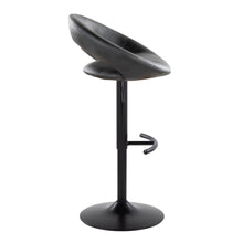 Load image into Gallery viewer, Posh - Contemporary Adjustable Barstool With Swivel & Rounded T Footrest (Set of 2)