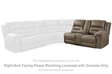 Load image into Gallery viewer, Ravenel - Raf Dbl Power Reclining Loveseat With Console - Fossil
