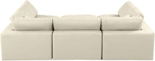 Load image into Gallery viewer, Comfy - 6 Piece Faux Leather Sectional