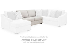 Load image into Gallery viewer, Koralynn - Armless Loveseat - Stone