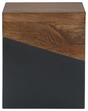 Load image into Gallery viewer, Trailbend - Accent Table - Brown / Gunmetal