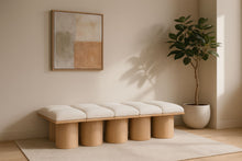 Load image into Gallery viewer, Pavilion - 10 Piece Modular Bench With Natural Base